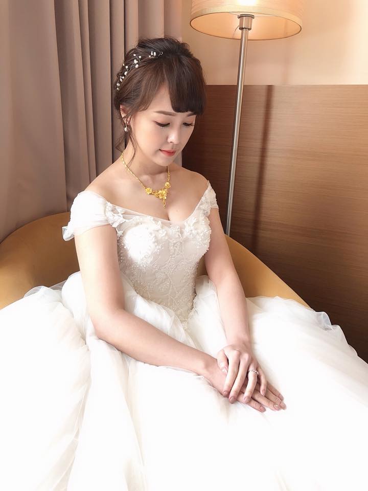 新娘化妝 嘉義新祕 白紗造型